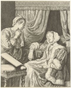 Intérieur avec deux femmes
Dame évanouie - Christiaan Josi