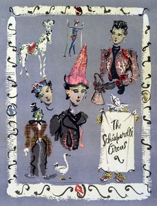 Publicité pour la maison de couture Schiaparelli