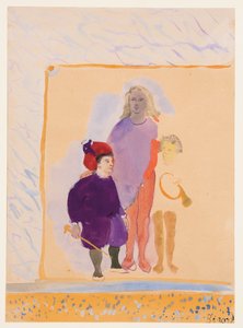 Trois personnages - Christian Bérard