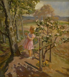 Dans le verger - Christian Carl Forup