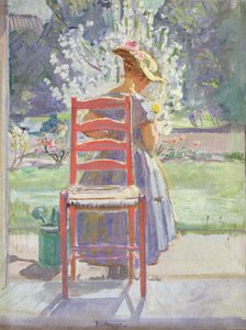 Sur la terrasse - Christian Carl Forup