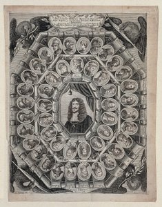 Empereur Léopold Ier entouré de ses ancêtres