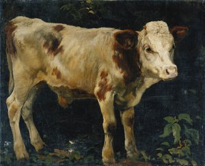 Un veau, 1876 - Christian Eriksen Skredsvig