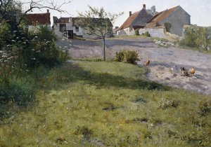 Une ferme à Gretz - Christian Eriksen Skredsvig