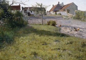 Une ferme à Gretz - Christian Eriksen Skredsvig