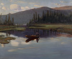 Fra Jupsjoen, ou Jupsea, c.1905 - Christian Eriksen Skredsvig