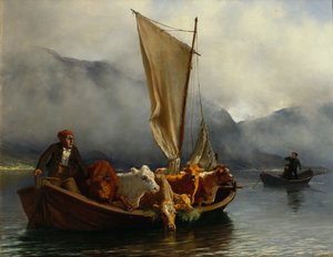 Retour des pâturages d