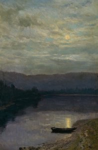 Lever de lune par Sole water - Christian Eriksen Skredsvig