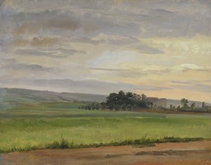 Un champ de maïs près de Dresde, 1833