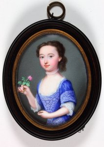 Lady Elizabeth Cavendish Bentinck, plus tard Marquise de Bath - Christian Friedrich Zincke