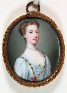 Lady Margaret Cavendish Holles Harley - Christian Friedrich Zincke