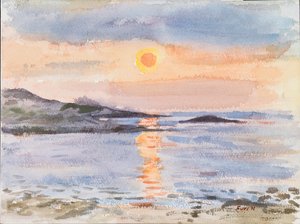 Chypre, coucher de soleil, 2019 - Christian Furr
