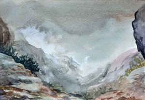 Vallée dans la brume, 2015 - Christian Furr
