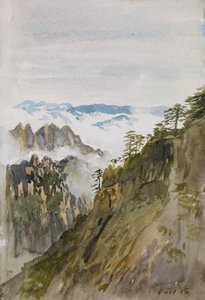 Pins de la Montagne Jaune, Huangshan, 2015 - Christian Furr