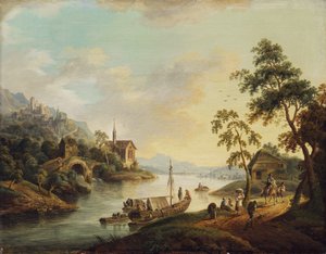 Paysage du Rhin