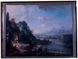 Paysage du Rhin