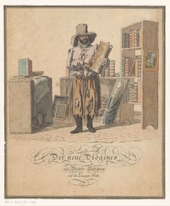 Portrait du libraire Johann Gottlob Helmert - Christian Gottfried Heinrich Geissler (possibly)
