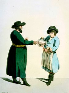 Vendeur de kvass, 1799 - Christian Gottfried Heinrich Geissler