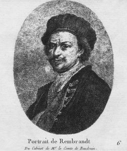 Portrait de Rembrandt - Christian Gottfried Schultze
