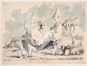 "Pierrot et sa famille" - Christian Holm