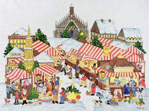 Christkindlmarket, Nuremberg, 1987