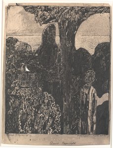 Rendant visite à sa tante, Miss Betsey Trootwood, Dover - Christian Kongstad Petersen