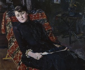 Actrice Constance Bruun - Christian Krohg