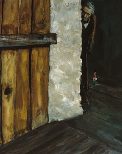 Erwartung (Grand-père arrive) - Christian Krohg