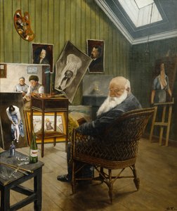 Autoportrait - Christian Krohg