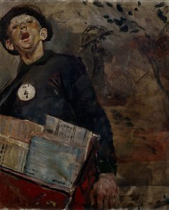 Le garçon de journaux - Christian Krohg