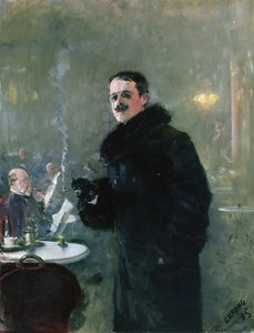 Le peintre Gerhard Munthe