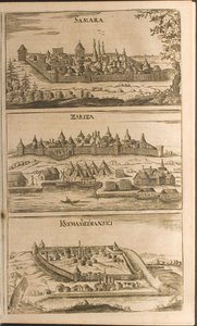 Samara, Tsaritsyn et Kozmodemyansk Illustration des Voyages au Grand-Duc de Moscovie