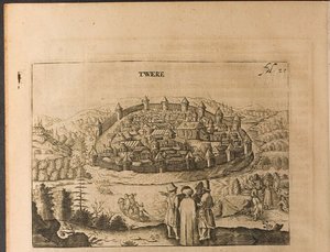 Tver Illustration de Voyages au Grand-Duc de Moscovie et au Roi de Perse par Adam Olearius