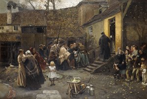 Une arrestation, 1881 - Christian Ludwig Bokelman