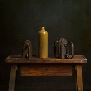 Nature morte vintage en fer