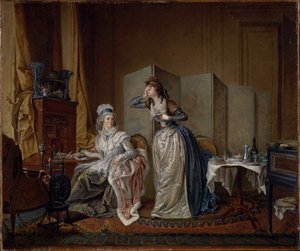 La mauvaise nouvelle, 1794 - Christian Marie Colin De La Biochaye