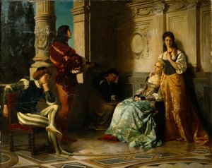 Le joueur de luth - Christian Meyer Ross