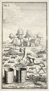 Jardinier récoltant, pub. Erfurt en Thuringe, 1753-55 - Christian Reicharts