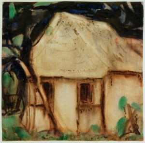 Chaumière de paysan - Christian Rohlfs