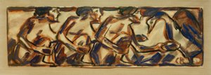 Frise de figures - Christian Rohlfs
