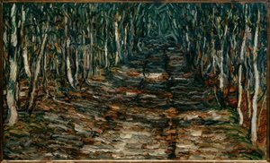Chemin forestier vers Erling