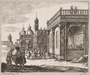 Illustration de Adam Olearius, "Persianischer Rosenthal von einem Sinnreichen Poeten Schich Saadi [...]", Schleswig 1660 - Christian Rothgiesser