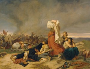 La Bataille de Lipany le 30 mai 1434, 1868 - Christian Ruben