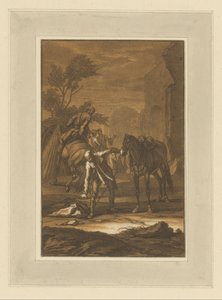 Homme à côté d