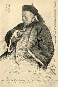 Son Excellence Dau-Tai-Chu, Hankow, Chine, 1898 - Christian Wilhelm Allers