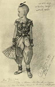 Mae Pon - Fille chinoise, Bangkok, 1898