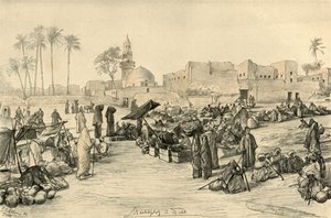 Marché, Assiout, Égypte - Christian Wilhelm Allers