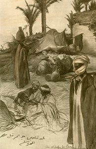 Sur les rives du Nil au Caire - Christian Wilhelm Allers