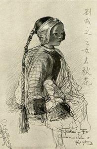 Tschan-Fa - Fille chinoise, Hong Kong - Christian Wilhelm Allers