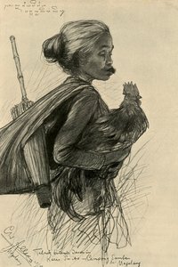 Femme mâchant du tabac, Magelang, Java, 1898